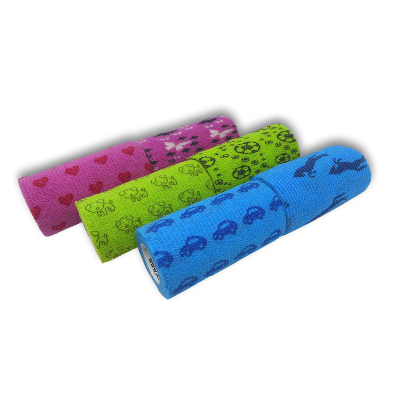 LisaCare Pflasterverband Kinderpflaster - Bunter Motiv-Mix 6er-Set - 2,5cm, 5cm, 7,5cm & 10cm x 4,5m-HEALTH_PERSONAL_CARE-EKNA GmbH & Co. KG