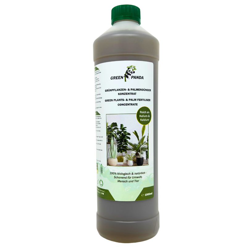 GreenPanda - 100% biologisch - Grünpflanzendünger & Palmdünger - 1 Liter-ABIS_LAWN_AND_GARDEN-EKNA GmbH & Co. KG