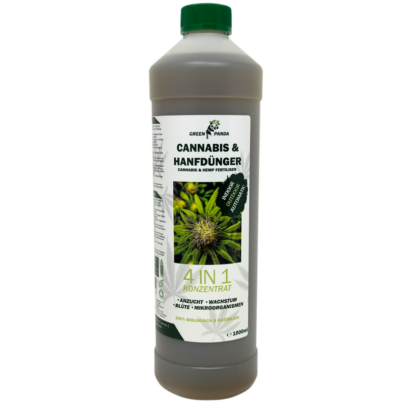 GreenPanda - 100% biologisch - Cannabisdünger/Hanfdünger - 1 Liter-ABIS_LAWN_AND_GARDEN-EKNA GmbH & Co. KG