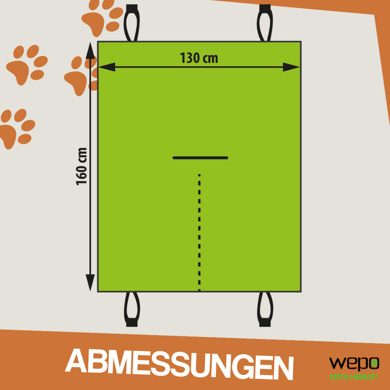 WEPO - Universal Autoschondecke - Auto Hundedecke für Rückbank - 130cm x 160cm-PET_SUPPLIES-EKNA GmbH & Co. KG